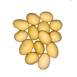 לוז מצופה בשוקולד לבן 200גר (9.9שח ל100גר)