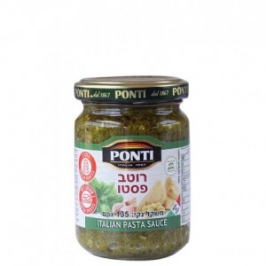 רוטב פסטו 135גר PONTI  (7.33שח ל100גר)