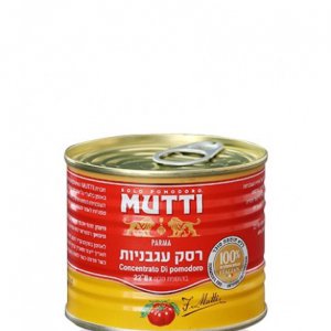 MUTTI- רסק עגבניות 210גר (4.5שח ל100גר)