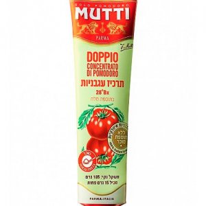 MUTTI-תרכיז עגבניות 185גר  (3.73שח ל100גר)
